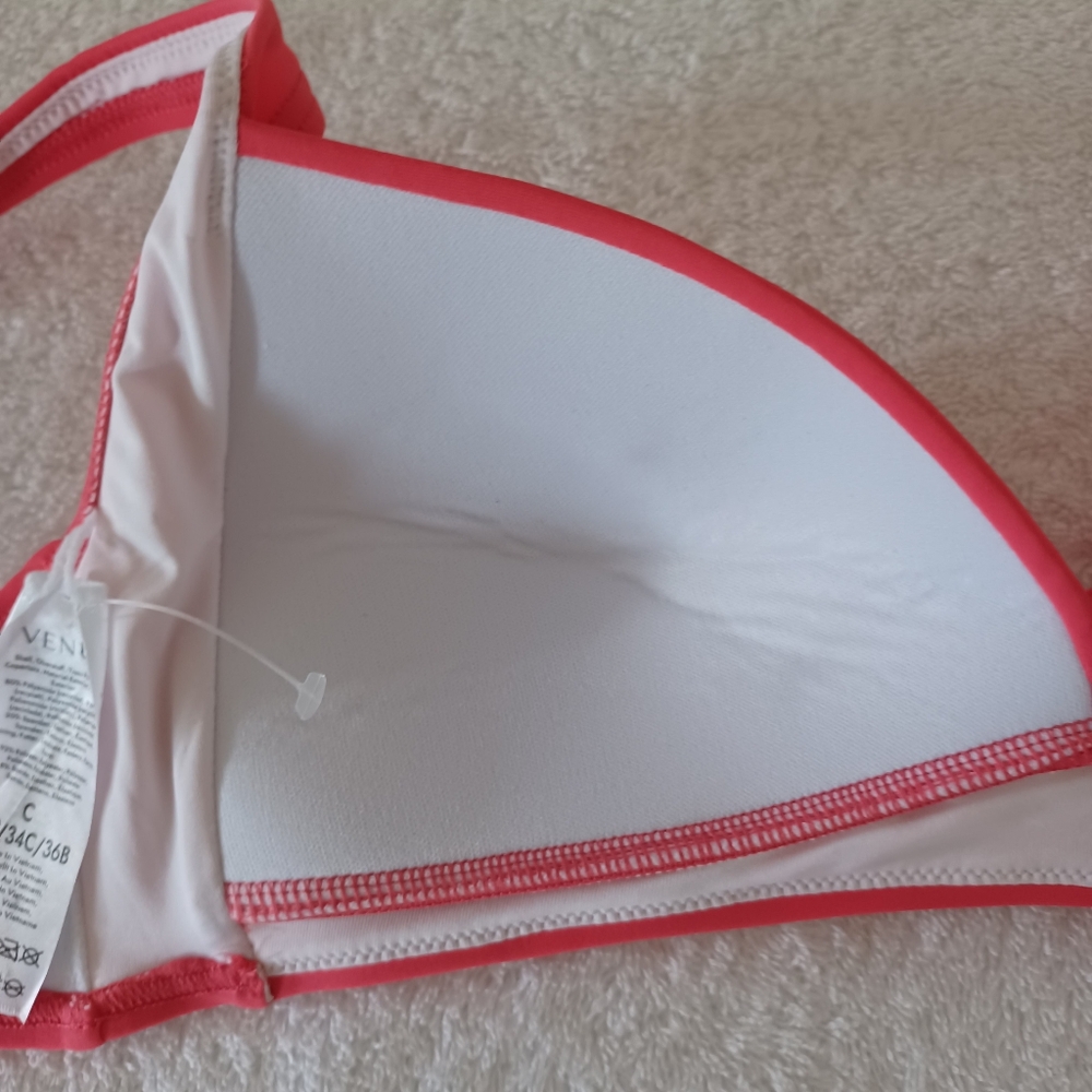 VENUS Pink Twist Bikini Top - Picture 12 of 14